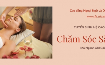 Cao Đẳng Chăm Sóc Sắc Đẹp