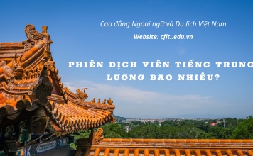 Nghề Phiên Dịch Viên Tiếng Trung sau khi tốt nghiệp được hưởng lương bao nhiêu?